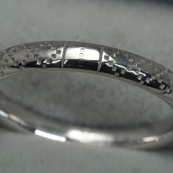 グッチ リング ダイヤ ディアマンティッシマ 8号 K18WG 