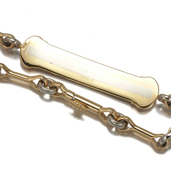 カルティエ ブレスレット 2C ドゥーブルC C2 トリニティ スリーカラー K18YG/WG/PG