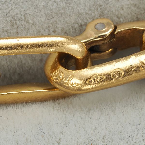 ハム ブレスレット DECO LACE CHAIN チェーン K18YG 
