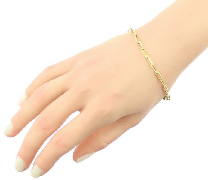 ハム ブレスレット DECO LACE CHAIN チェーン K18YG 