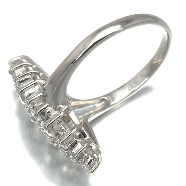 タサキ リング ダイヤ 1.72ct 2種カット 18号 Pt900 