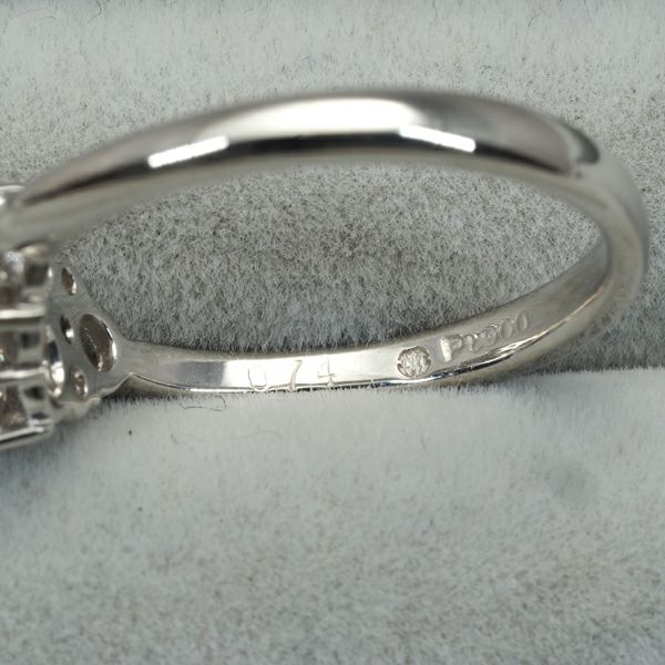 モニッケンダム リング ダイヤ 0.74ct  10号 Pt900 