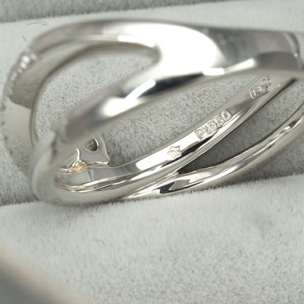 フェスタリア リング ダイヤ 0.125ct/0.11ct  Wish upon a star 11号 Pt950