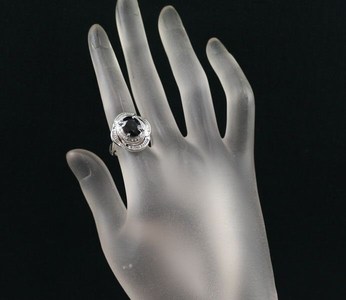カラーチェンジサファイア 3.29ct ダイヤ 0.70ct クラシック リング Pt900 ソーティング