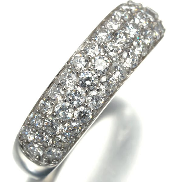 ダイヤ 1.00ct パヴェ  リング Pt900 