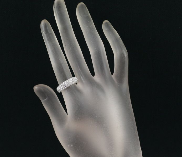 ダイヤ 1.00ct パヴェ  リング Pt900 