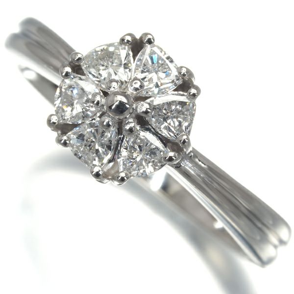 ダイヤ 0.57ct   リング Pt900 