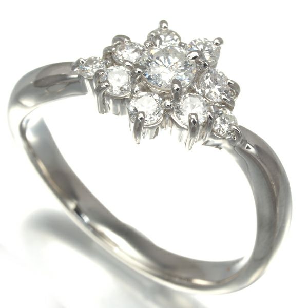 ダイヤ 0.50ct   リング Pt900 