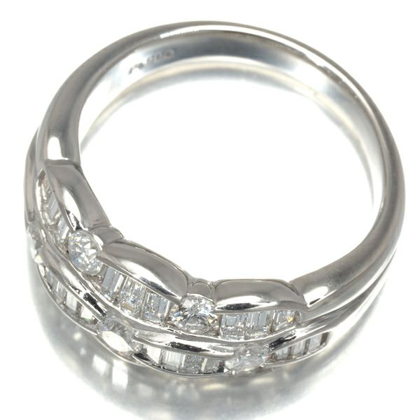 ダイヤ 1.56ct 2種カット  リング Pt900 