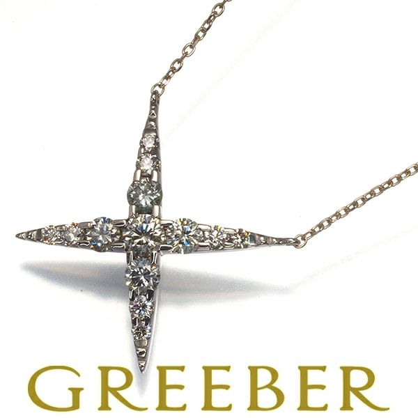 カシケイ ネックレス ダイヤ 1.00ct ネイキッド  K18BG 