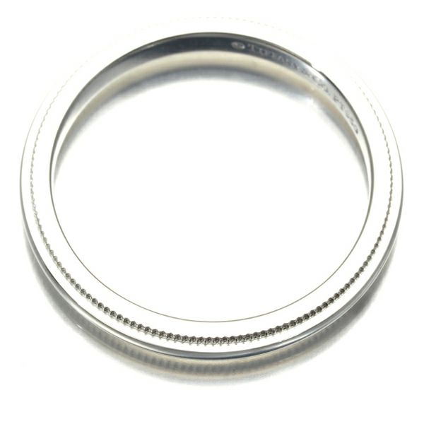 ティファニー リング  トゥギャザー ミルグレイン ウェディング 2.2mm　12号 Pt950 