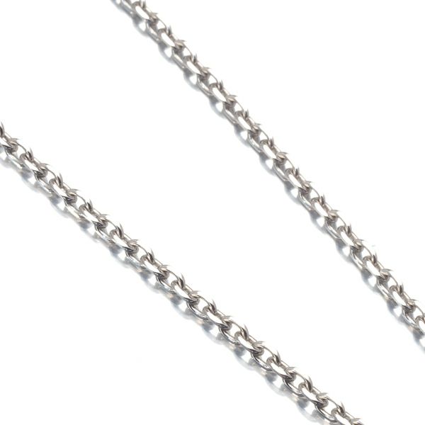 ヴァンクリーフ&アーペル チェーンネックレス  カットアズキ 45cm K18WG 