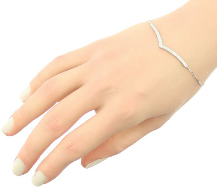 ショーメ ブレスレット ダイヤ ジョゼフィーヌ エグレット  K18WG 
