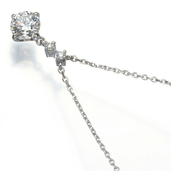 ヴァンドーム ネックレス ダイヤ 0.355ct/0.02ct Pt950/Pt850 