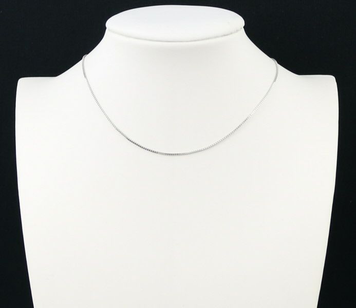 ベネチアン チェーンネックレス 45cm Pt850 