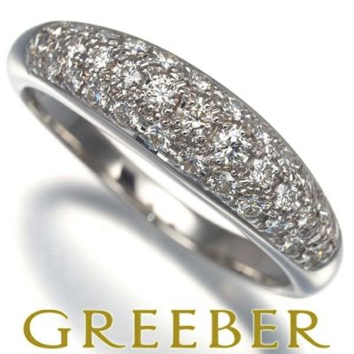 TASAKI タサキ リング ダイヤ ダイヤモンド 0.43ct パヴェ 14.5号 Pt900 【中古】BLJ