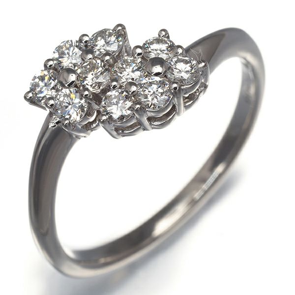 モニッケンダム リング ダイヤ 0.49ct  15号 Pt900 