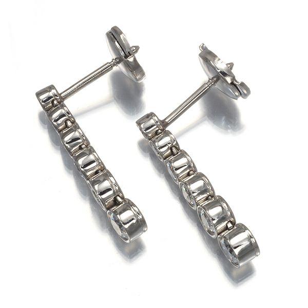 ティファニー ピアス ダイヤ ジャズグラジュエイテッド 6P Pt950 