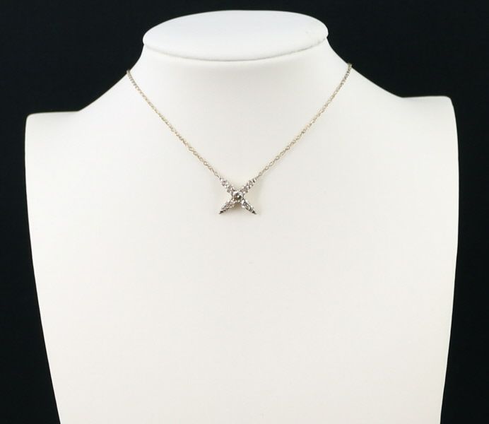 カシケイ ネックレス ダイヤ  0.50ct ネイキッド  K18BG 