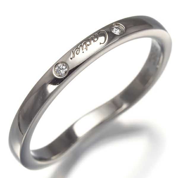 カルティエ リング ダイヤ バレリーナ 3P 50号 Pt950 
