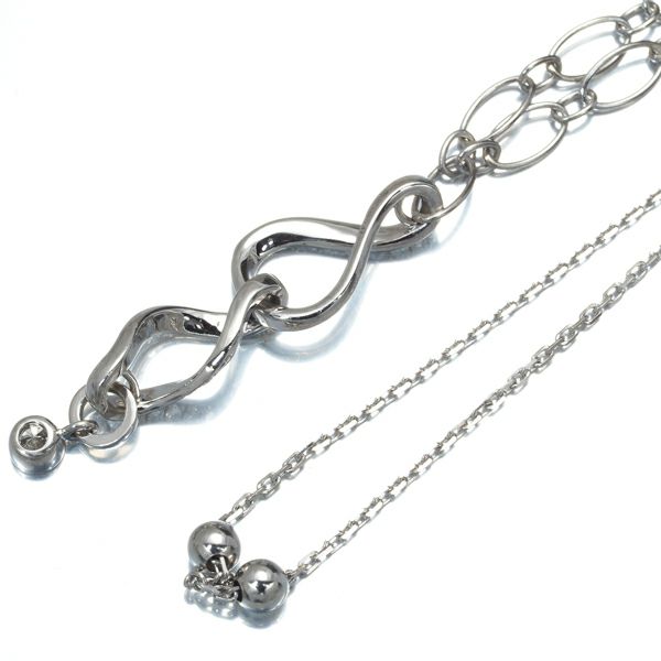 モニッケンダム ネックレス ダイヤ 0.47ct ロング Pt900 