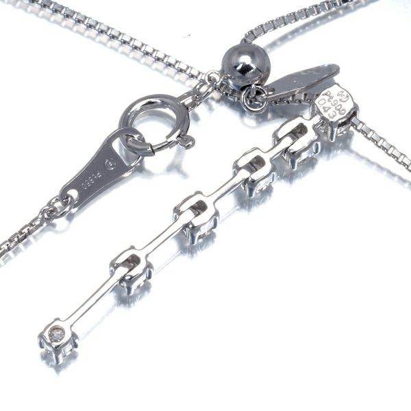 タサキ ネックレス ダイヤ 0.43ct  6P Pt900/Pt850 