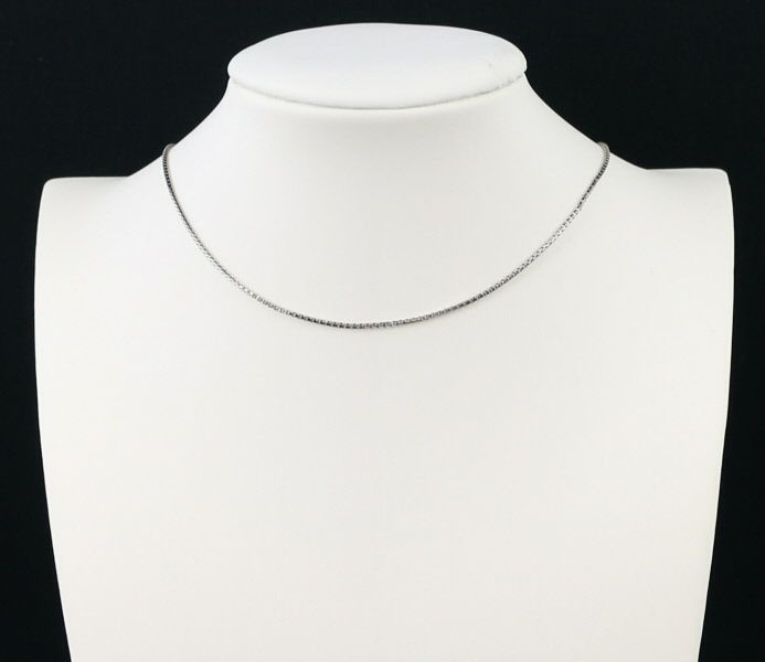 ベネチアン チェーンネックレス 46cm Pt850 