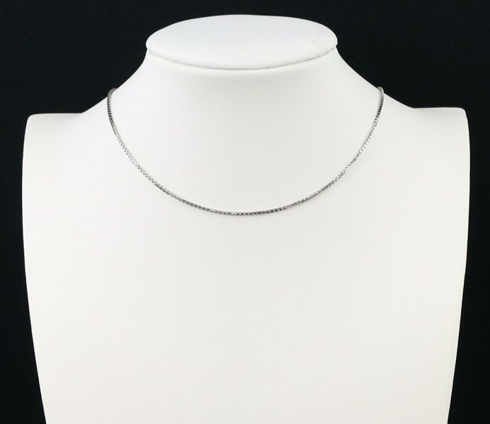 ベネチアン チェーンネックレス 45cm Pt850 