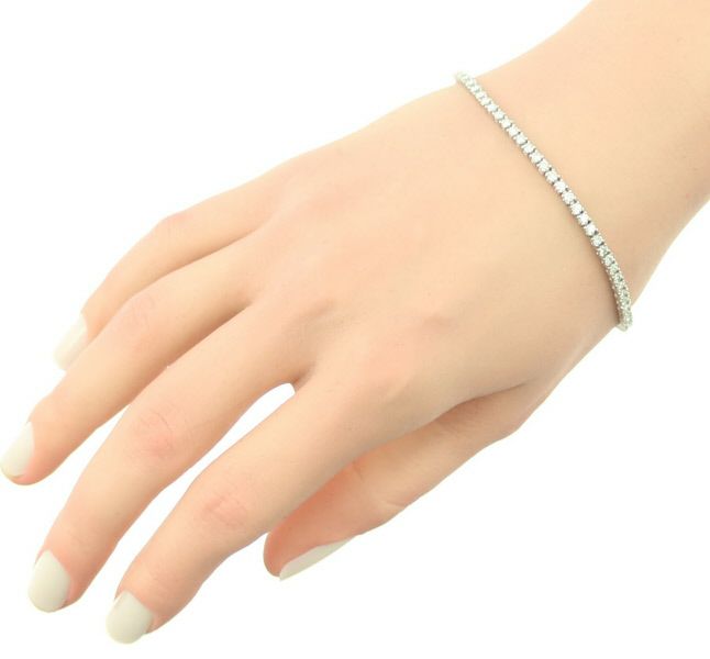 ダイヤ 2.00ct テニス  ブレスレット Pt850 