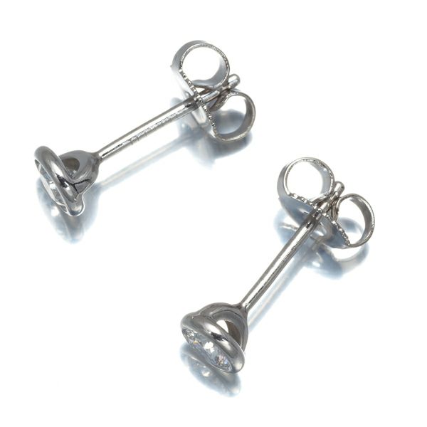 ティファニー ピアス ダイヤ 0.17ct/0.17ct程 バイザヤード Pt950 