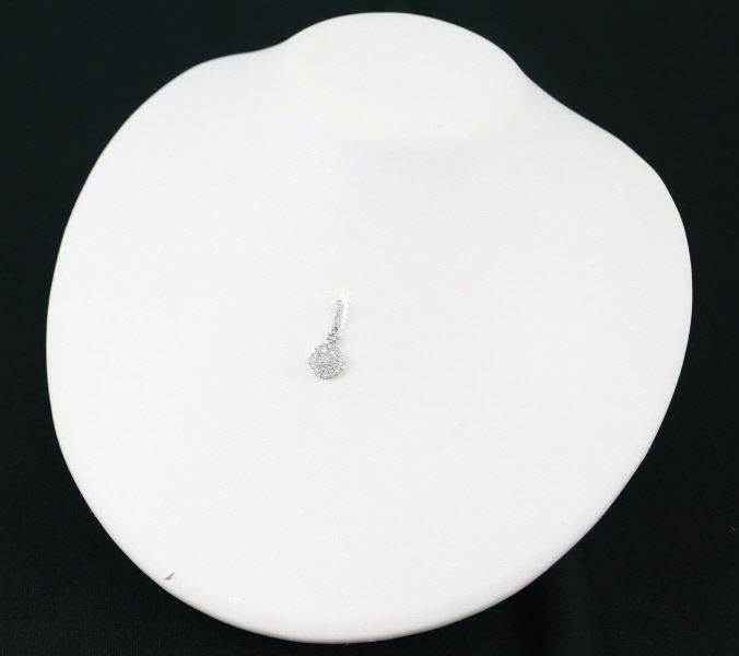 ダイヤ 0.51ct   ペンダントトップ K18WG 