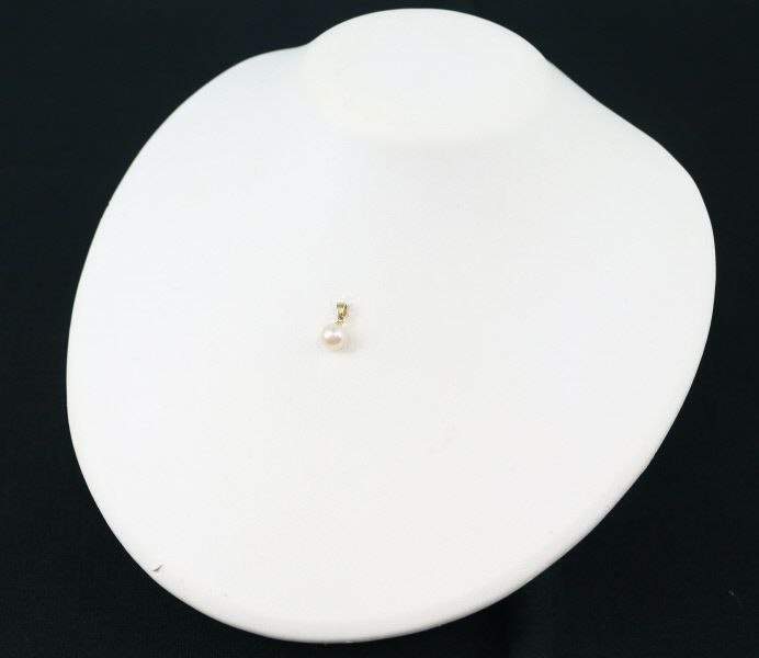 ミキモト ペンダントトップ アコヤ真珠 7.2mm K14YG 