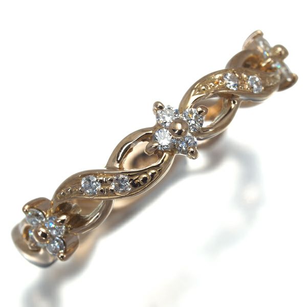 ダイヤ 0.14ct   リング K18PG 