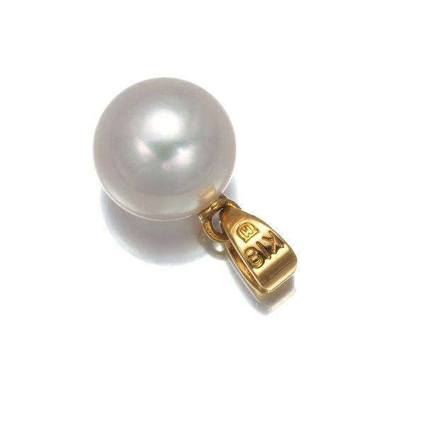 ミキモト ペンダントトップ パール アコヤ真珠 8.2mm K18YG 
