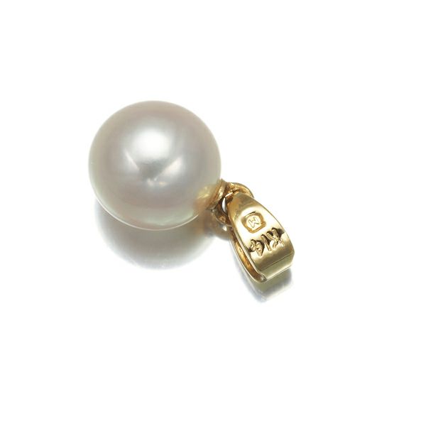 ミキモト ペンダントトップ パール アコヤ真珠 7.5mm K14YG 