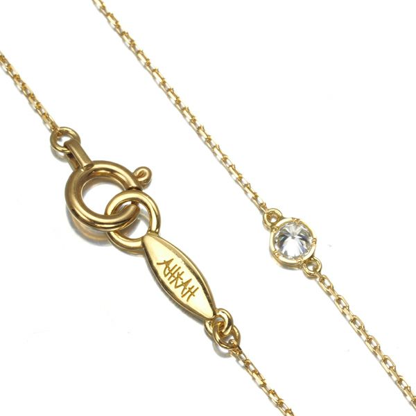 アーカー ブレスレット ダイヤ 0.06ct ヌーディー K18YG 