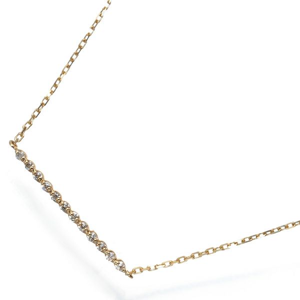 アガット ブレスレット ダイヤ 0.06ct ブラックスピネル K10YG 