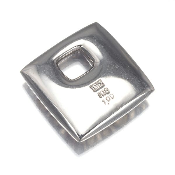 カシケイ ペンダントトップ ブラウン＆クリアダイヤ ダイヤモンド 1.00ct メランジェ  K18BG 