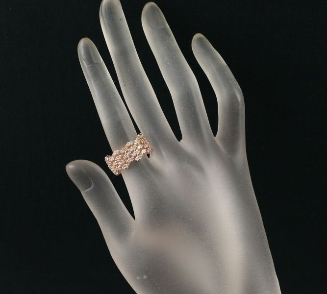 ピンクダイヤ 1.55ct   リング K18PG ソーティング