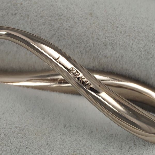 カシケイ ピアス ブラウンダイヤ 1.10ct マーシネス  K18BG/YG