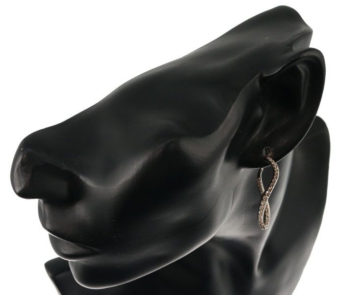 カシケイ ピアス ブラウンダイヤ 1.10ct マーシネス  K18BG/YG