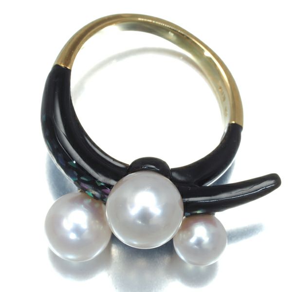 TASAKI - TASAKI タサキ リング パール 真珠 5.5-7.8mm シェル