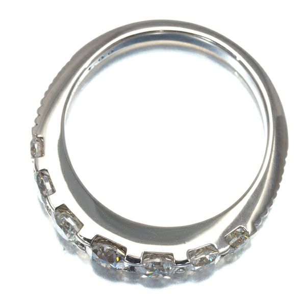 カシケイ リング ダイヤ 1.00ct ネイキッド 11号 K18BG 