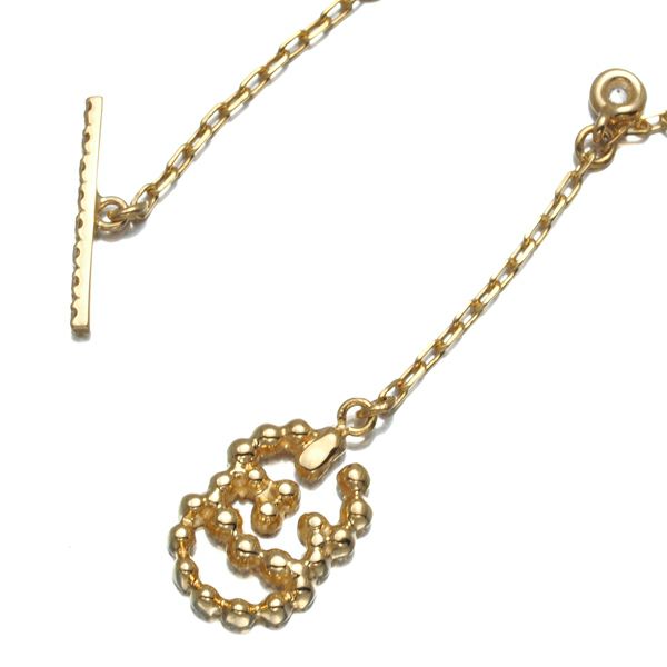 グッチ ブレスレット ダイヤ GGランニング  17刻印 K18YG