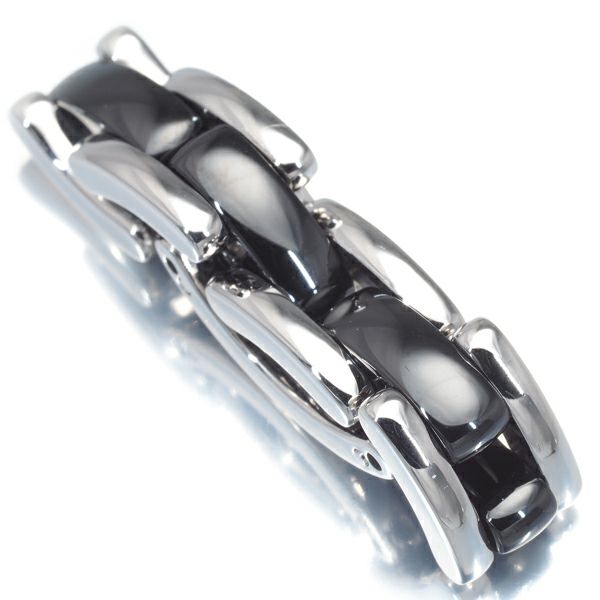 シャネル リング  ウルトラ J12 ミディアム 51号 K18WG/セラミック 