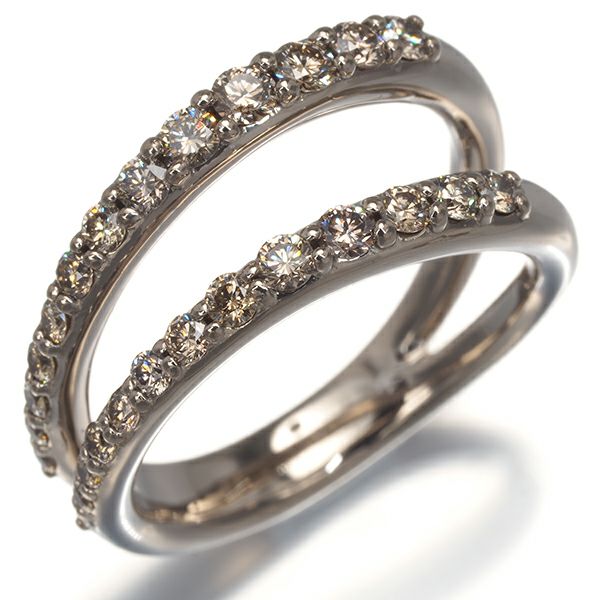 カシケイ リング ダイヤ 0.60ct マーシネス 12号 K18BG 