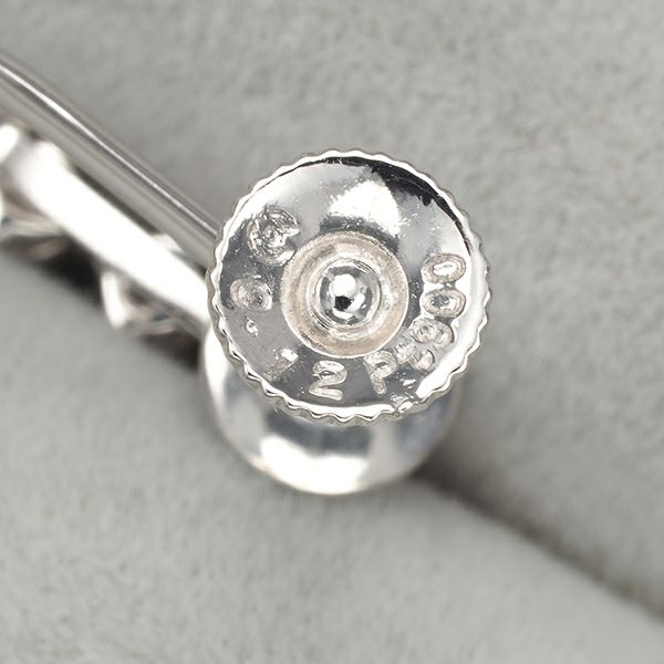 タサキ イヤリング ダイヤ 0.30ct/0.30ct/0.12ct/0.12ct  揺れる Pt900 