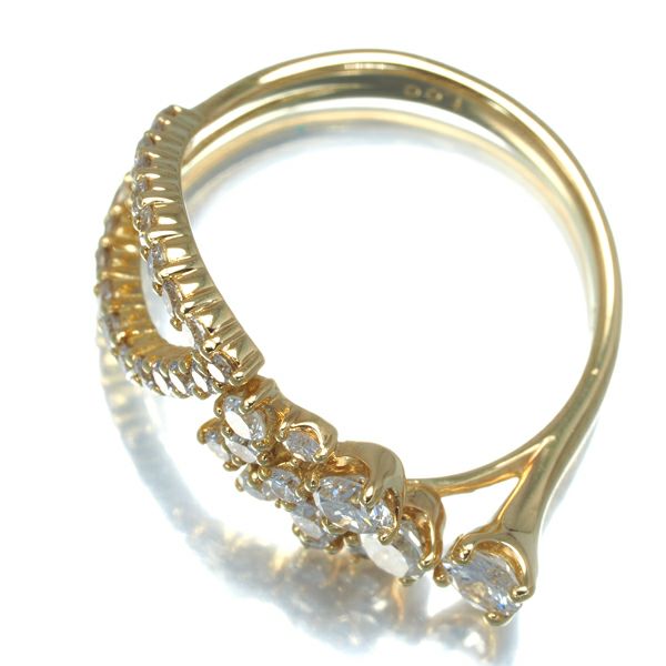 ダイヤ 1.00ct   リング K18YG 