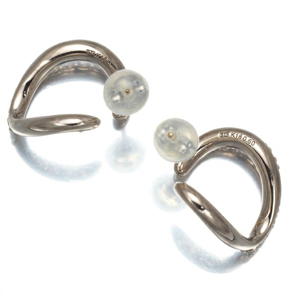 カシケイ ピアス ダイヤ 0.60ct マーシネス K18BG/WG