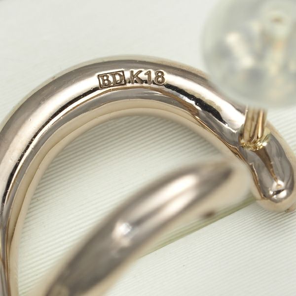 カシケイ ピアス ダイヤ 0.60ct マーシネス K18BG/WG